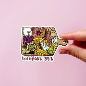 Cheeseboard Queen Sticker