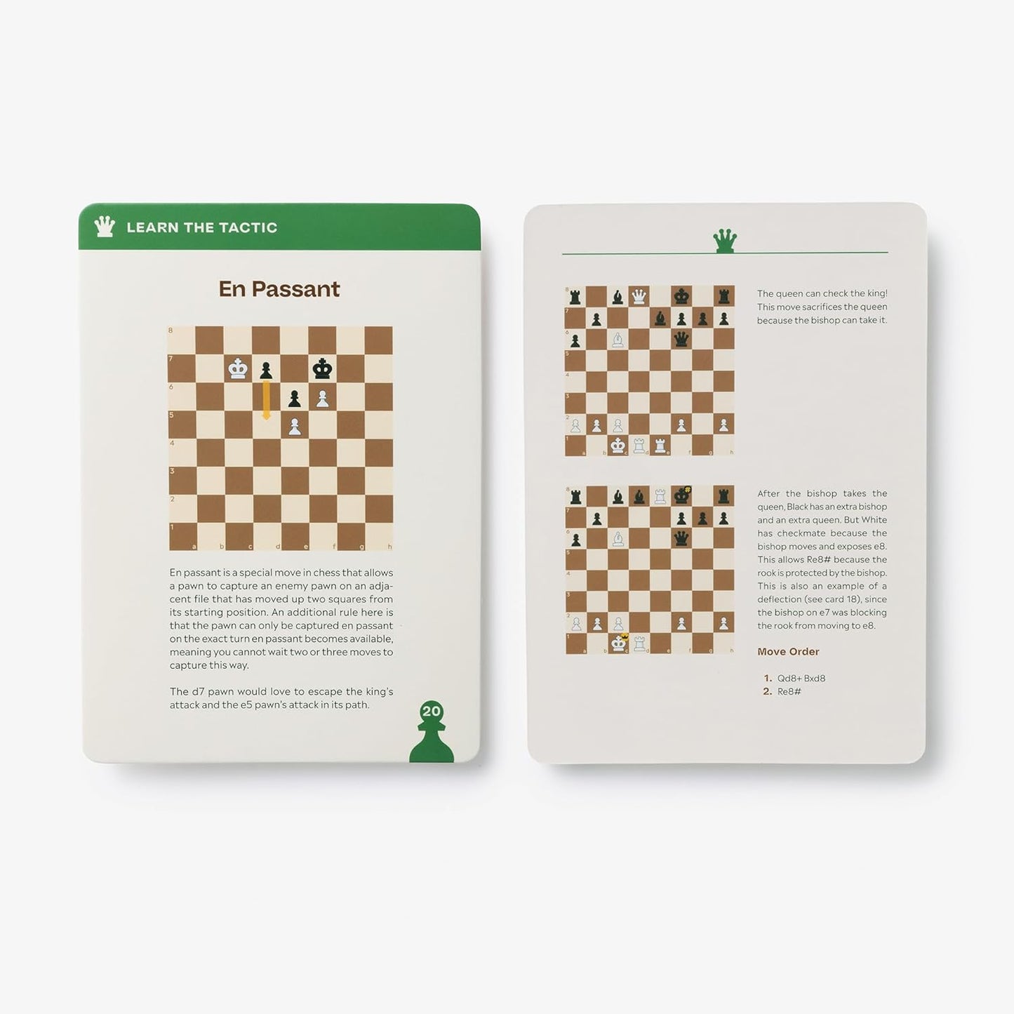 The Chess Deck: 50 Cards for Mastering the Basics