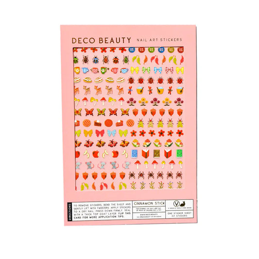 Cinnamon Stick Nail Stickers