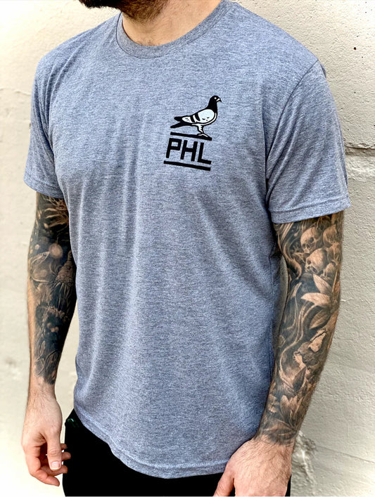 City of Firsts Grey Tee