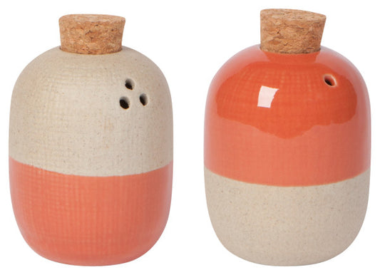 Clay Solar Salt & Pepper Shaker