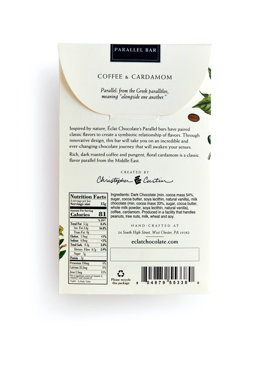 Coffee & Cardamom Chocolate Bar