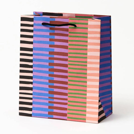 Colorful Stripes Gift Bag