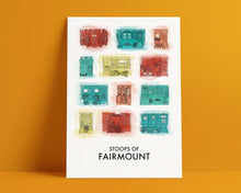 Load image into Gallery viewer, Colorful Stoops of Fairmount Print