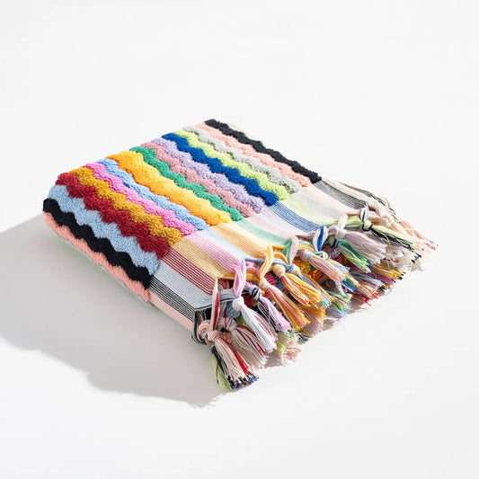 Zigzag Handloomed Turkish Hand Towel