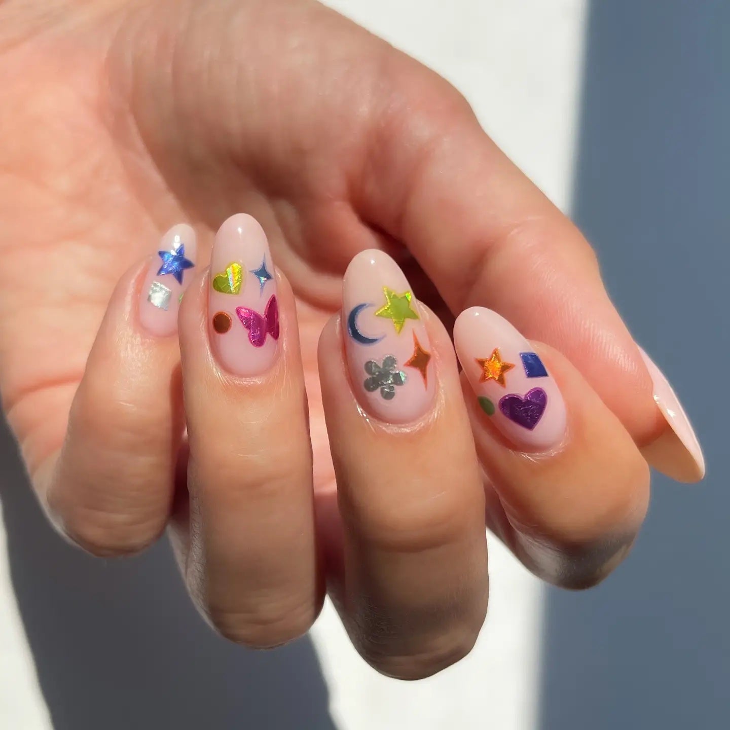 Confetti Nail Stickers