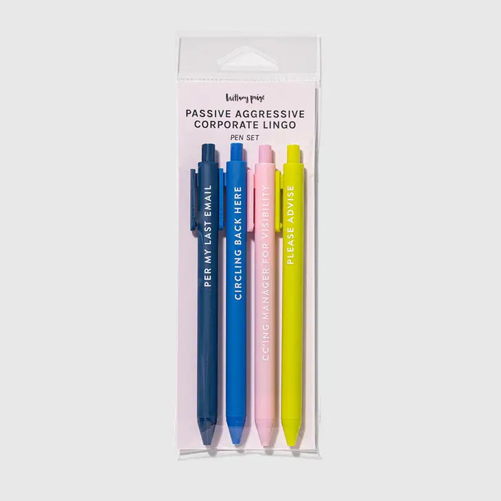 Corporate Lingo Pen Set