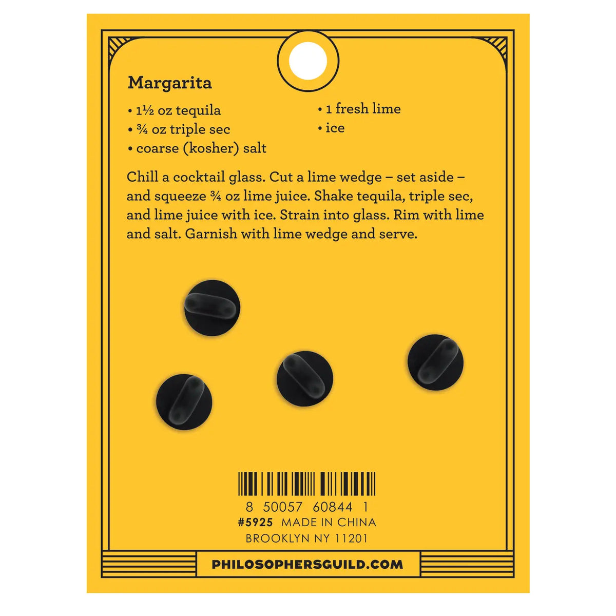 Margarita Cocktail Pin Set