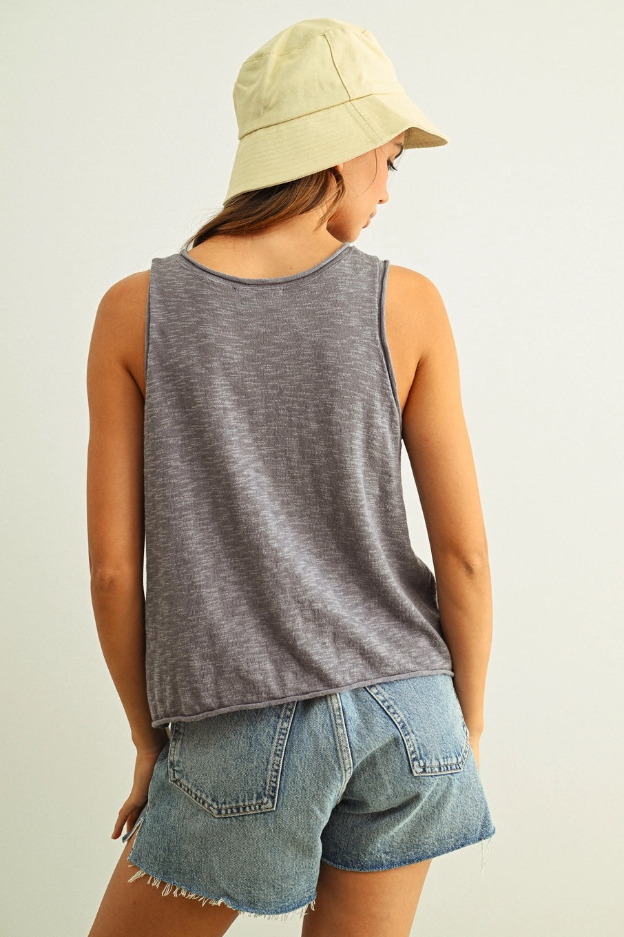 Sleeveless Knit Top