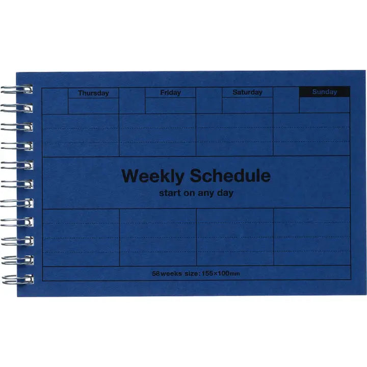 Pocket Size Weekly Planner