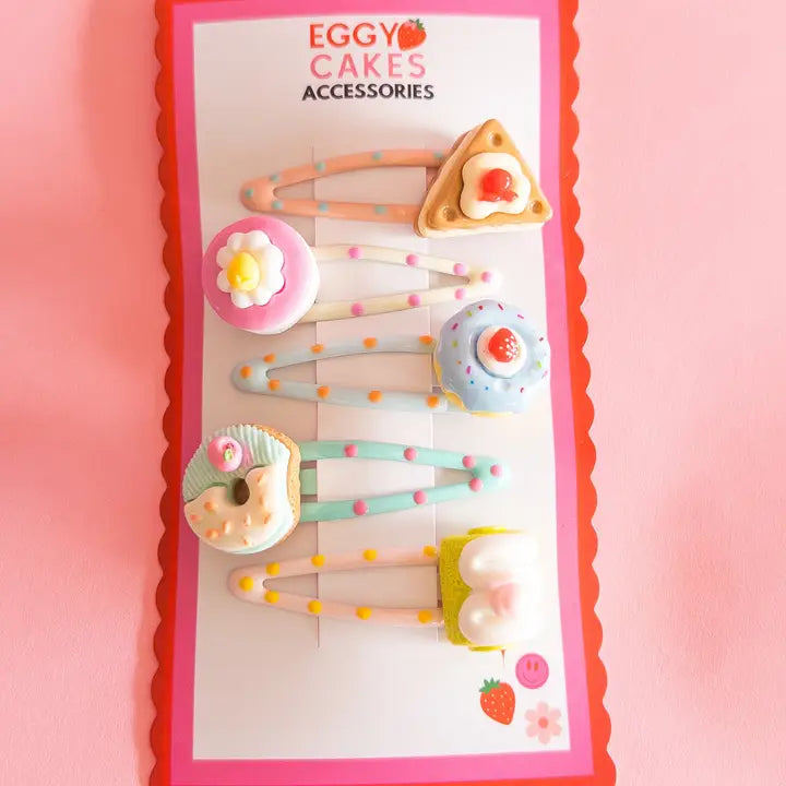 Dessert Shop Hair Clips