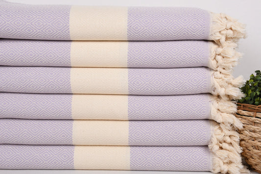 Lilac Turkish Bath Towel
