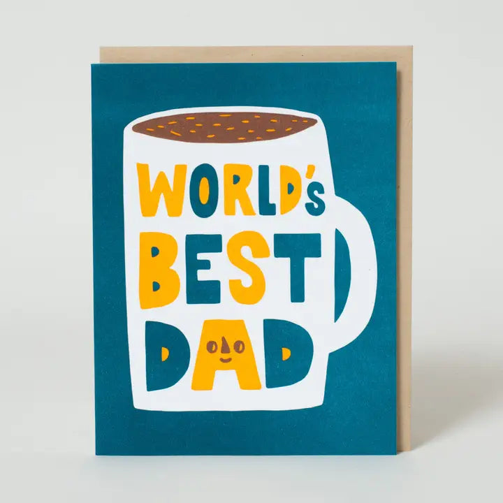 Best Dad Ever Mug Father's Day Card