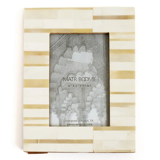 Dari Sandstone Stripe Picture Frame