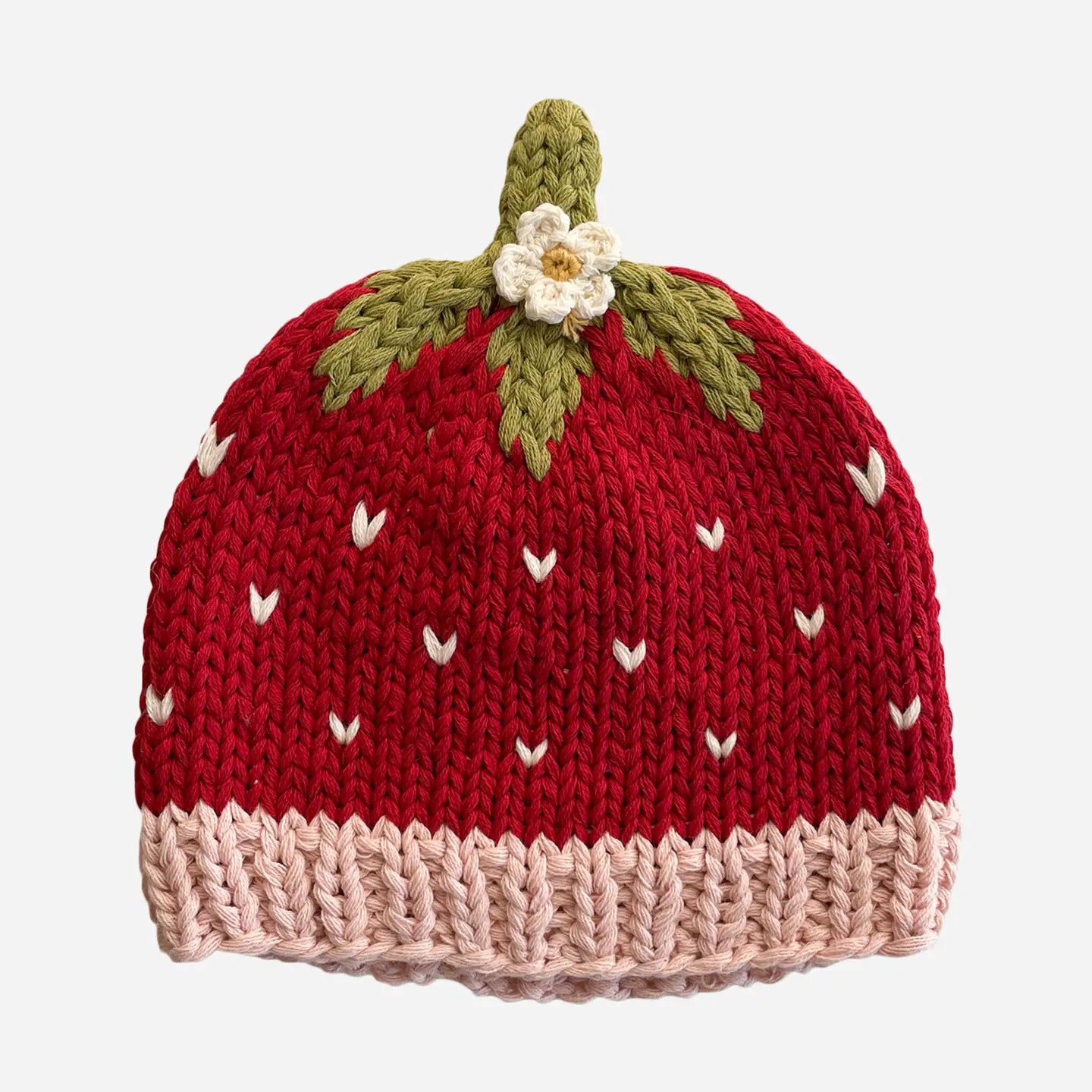 Cotton Strawberry Hat