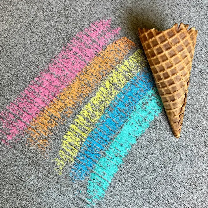 Chunky Sidewalk Chalk - Sherbet