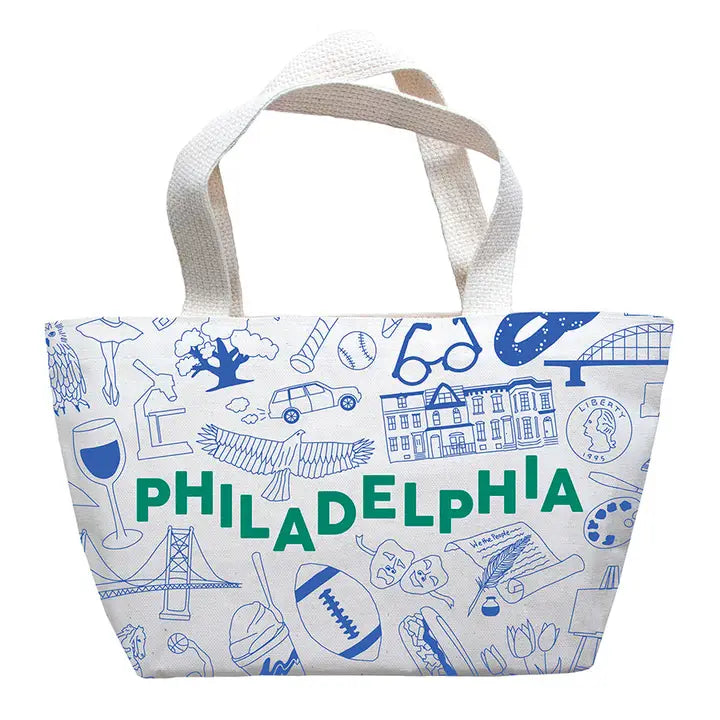 Philadelphia Iconic Mini Tote