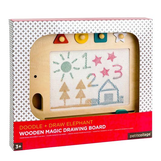 Wooden Elephant Magic Drawing Board - Ali's Wagon