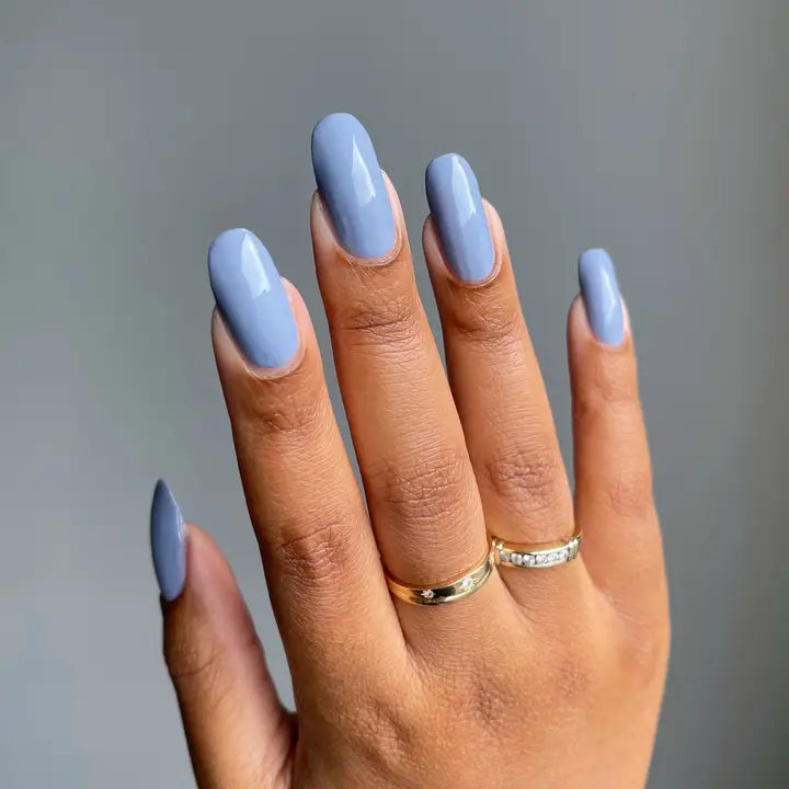Denim Satin Nail Polish