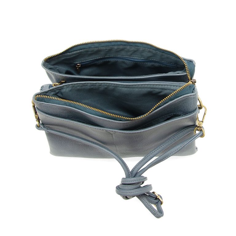 Denim Gia Medium Multi Pocket Crossbody