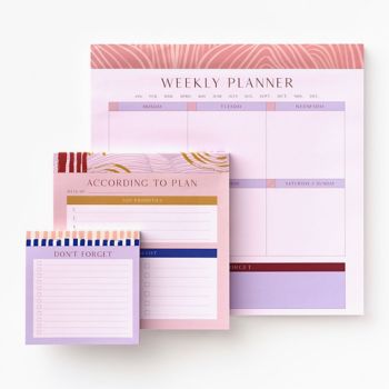 Desktop Notepad Set