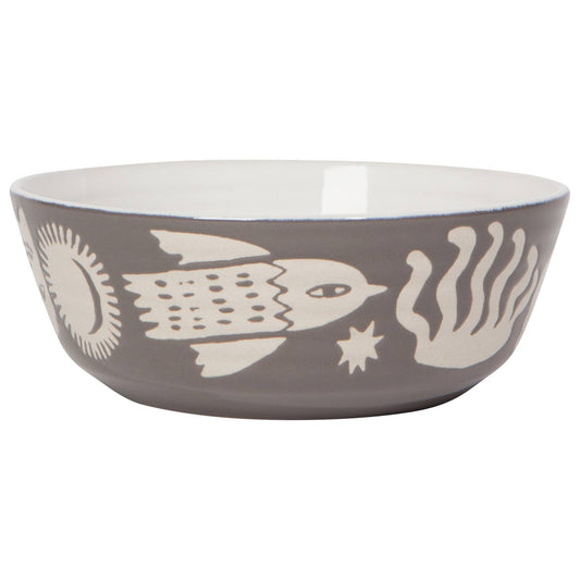 Timber Imprint Ceramic Bowl