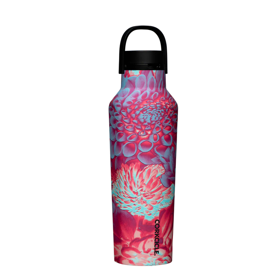 Dopamine Floral Corkcicle Sport Canteen