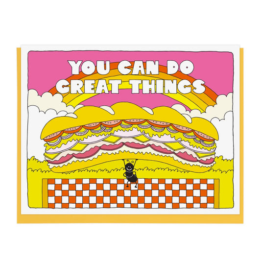 You Can Do Great Things Card