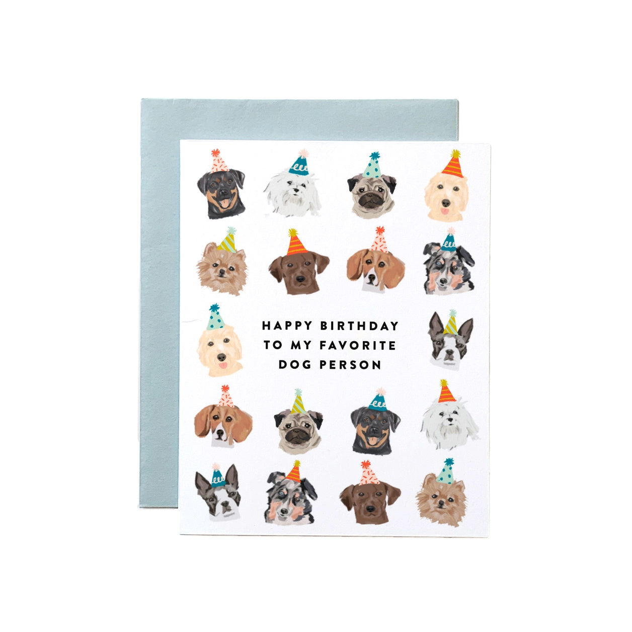 Favorite Dog Person Birthday Card - Ali's Wagon
