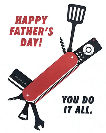 You Do It All Happy Father's Day Card