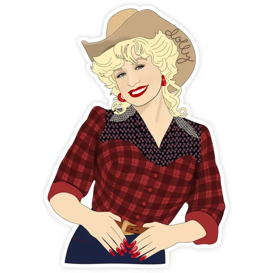 Dolly Parton Rhinestone Sticker