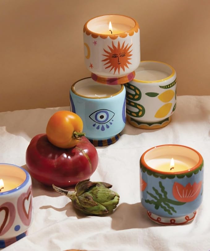 Coconut & Amber A Dopo Ceramic Candle