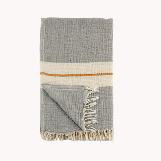 Dove Crinkle Turkish Towel