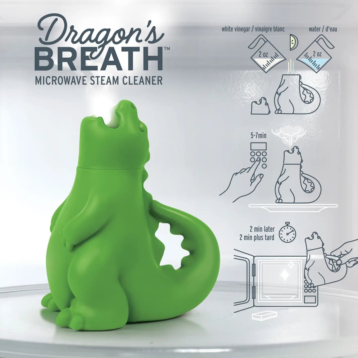 Microwave Steam Cleaner - Dragon's Breath
