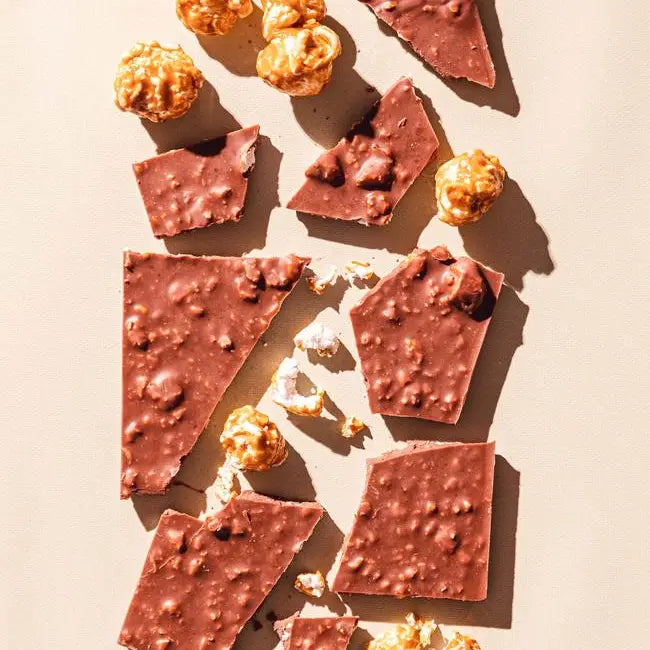 Drive In Milk Chocolate Caramelized Popcorn Bar