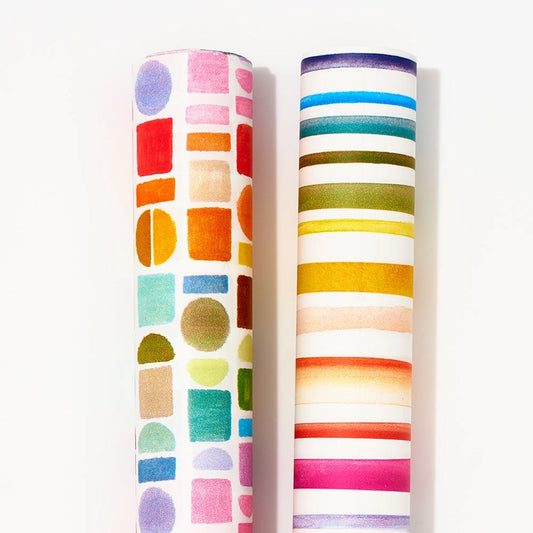 Rainbow Palette Dual Wrapping Paper