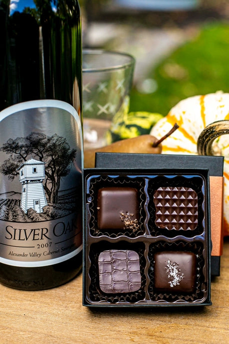 Red Wine Chocolate Box