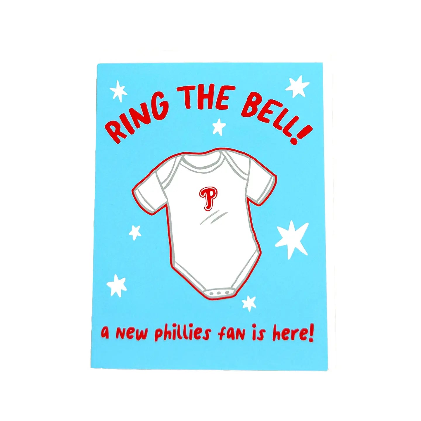 Phillies Fan Baby Card