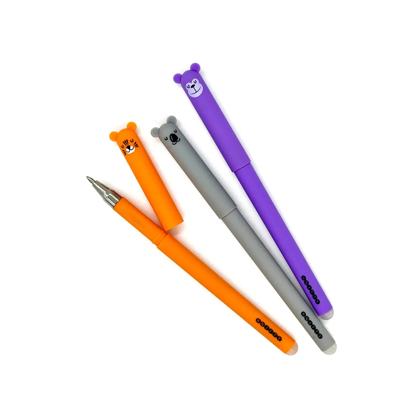 Wild Life Erasable Gel Pens
