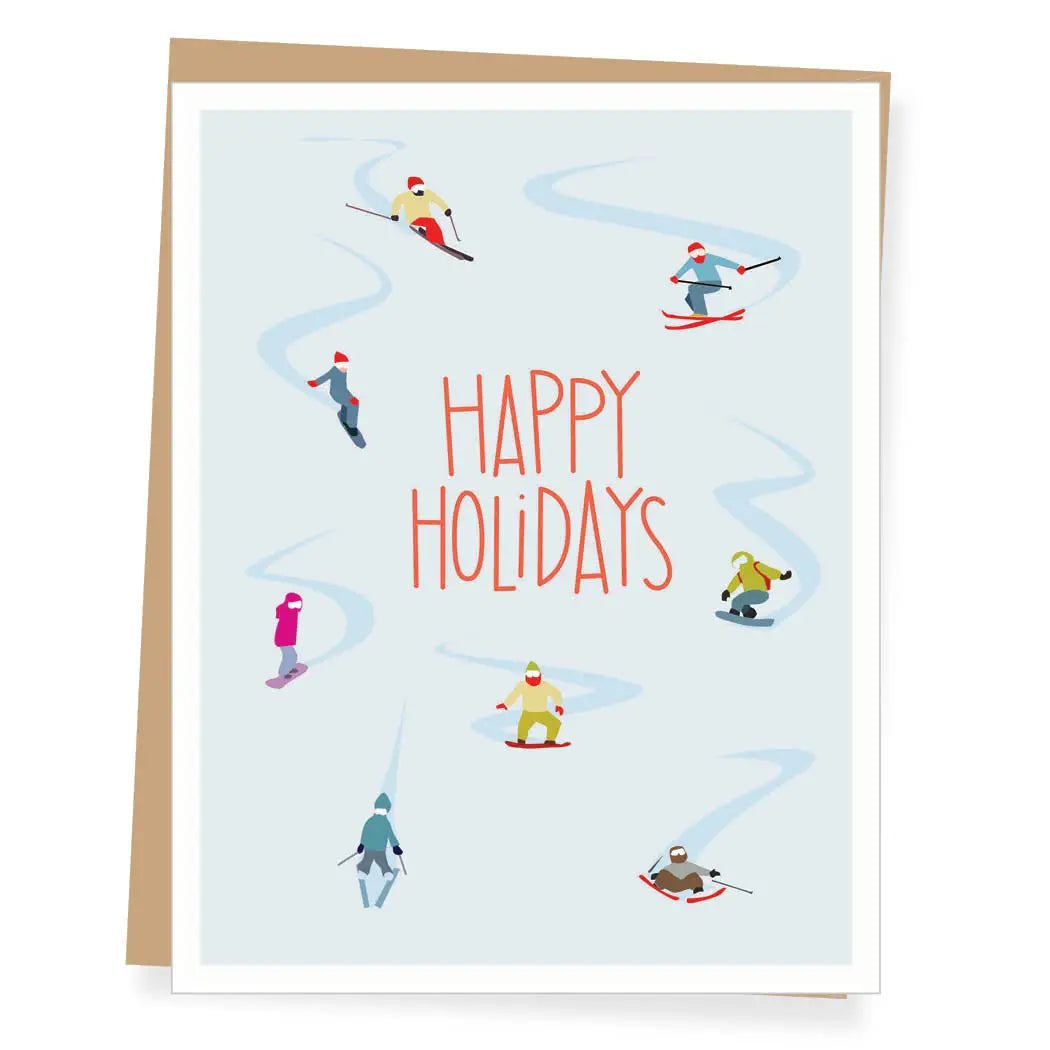 Skiers Holiday Card Box Set