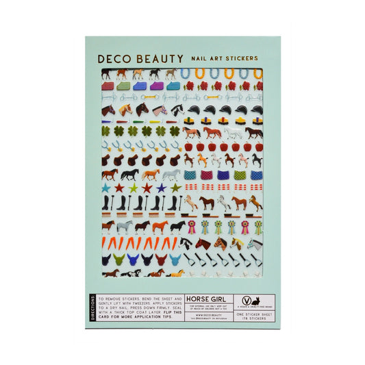 Horse Girl Nail Stickers