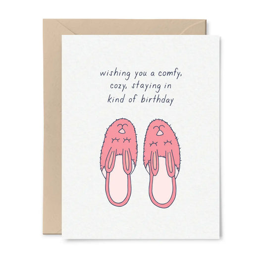 Comfy Cozy Birthday Card