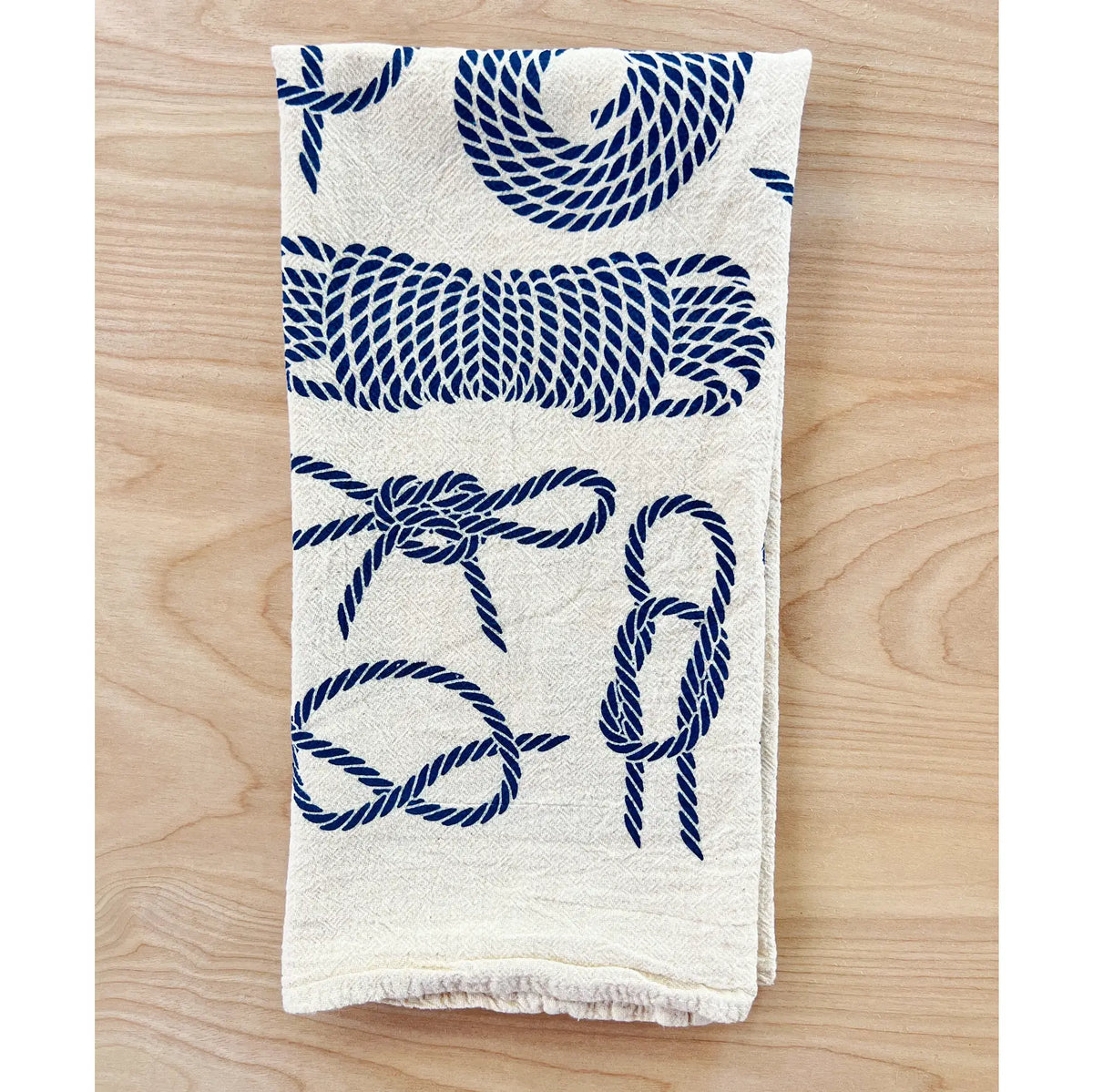 Nautical Knots Tea Towel