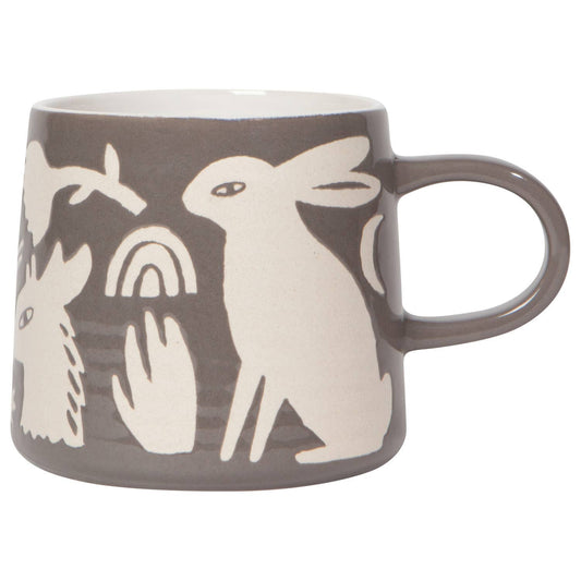 Timber Imprint Ceramic Mug