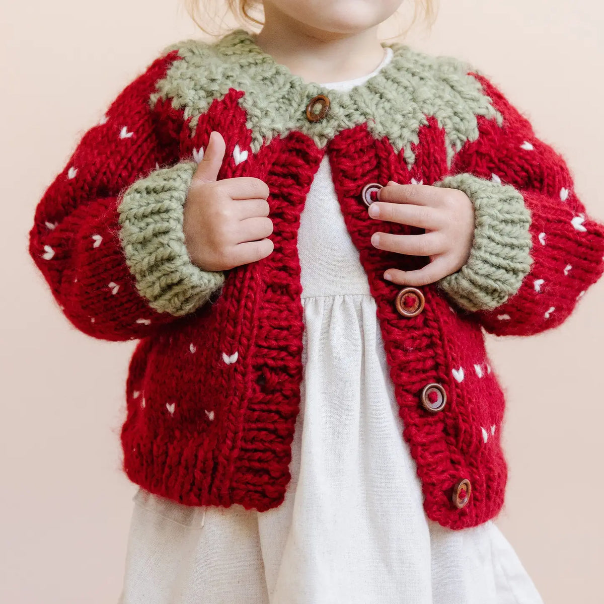 Strawberry Baby cardigan