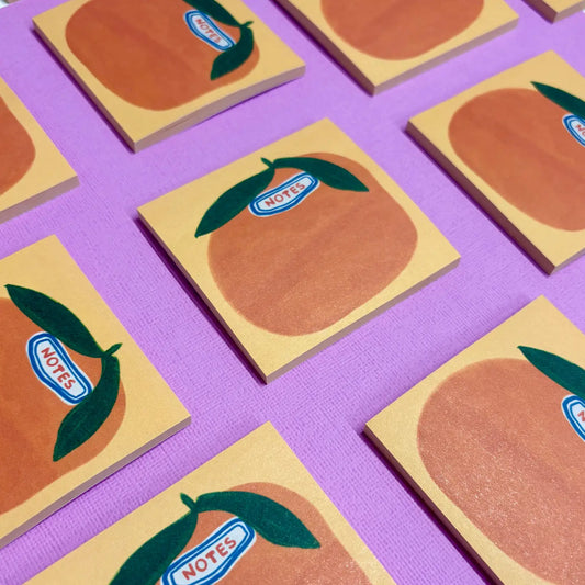 Orange Sticky Notes