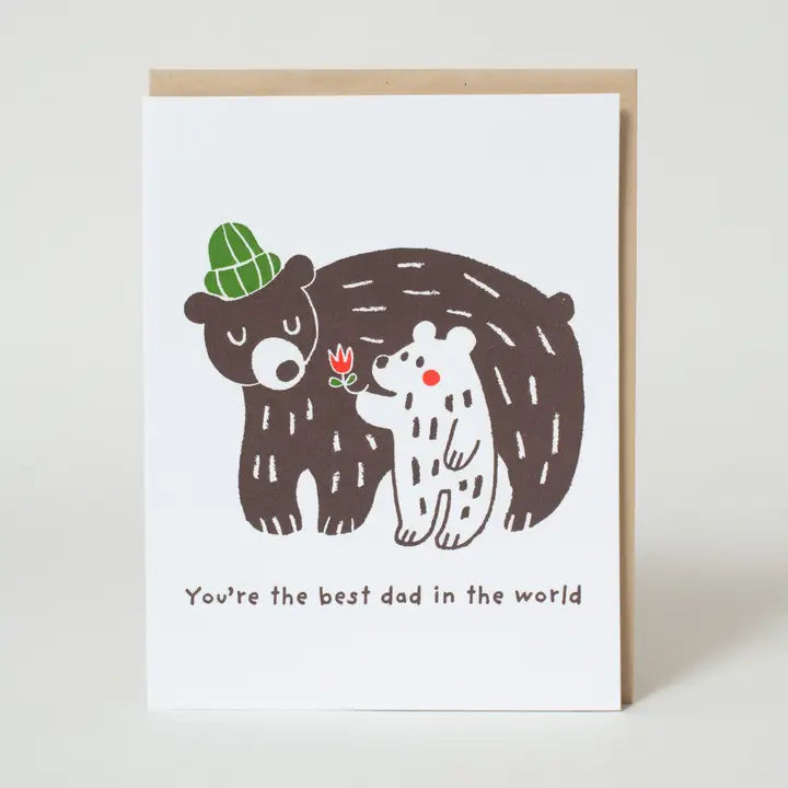 Best Dad Ever Bears Father's Day Card