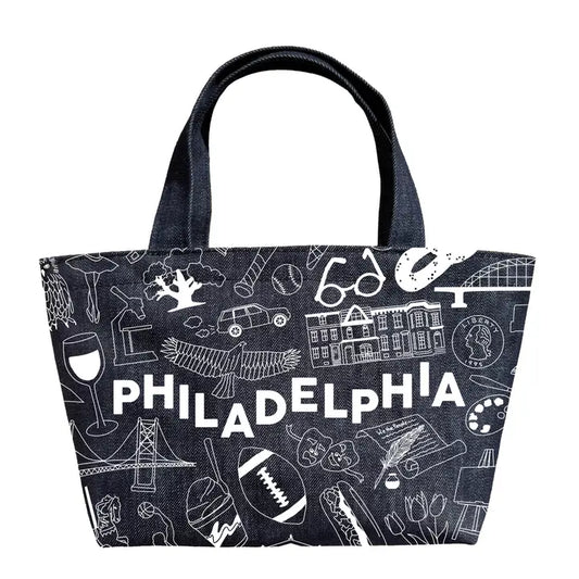 Philadelphia Iconic Mini Tote