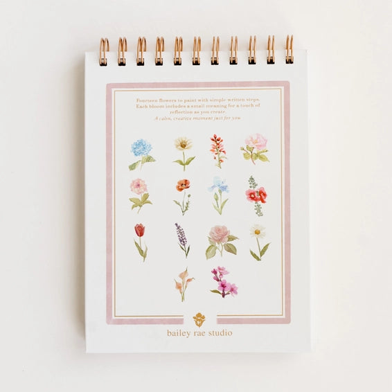 Flowers Watercolor Book