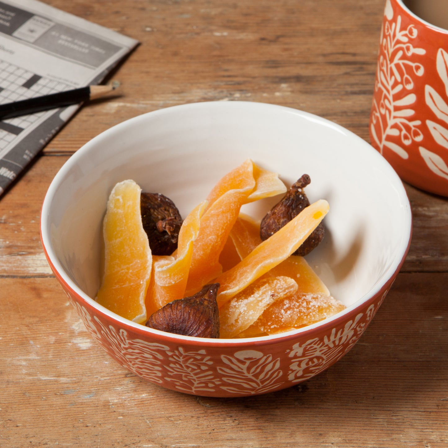 Entwine Coral Imprint Bowl